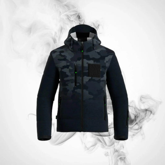 Ski jacket ENERGIAPURA Camouflage - Dash Racegear