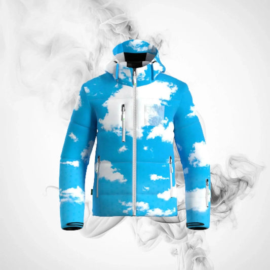Ski jacket ENERGIAPURA Ilanz Cielo - Dash Racegear