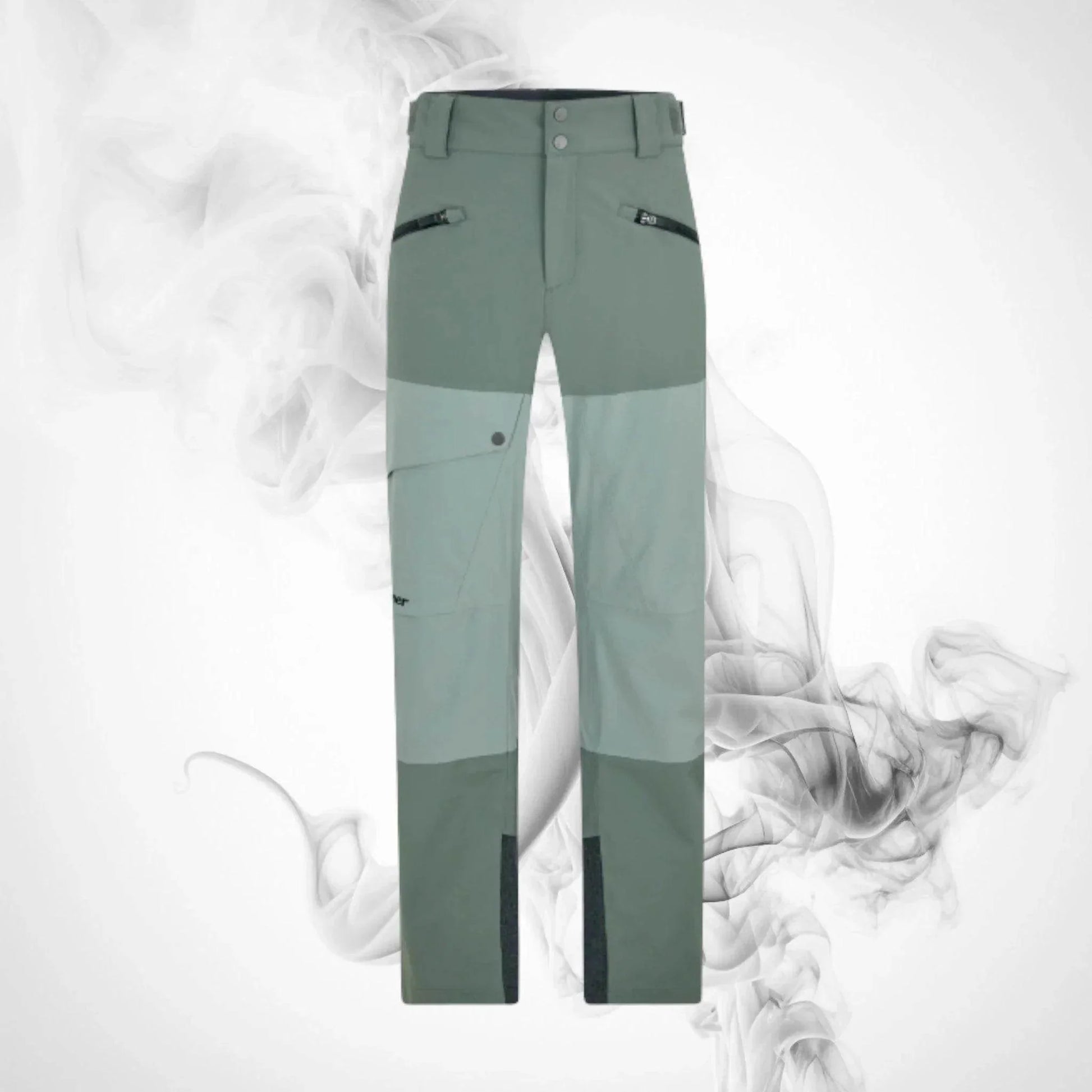 Ski pants Ziener Tiffin Man Green Mud - Dash Racegear