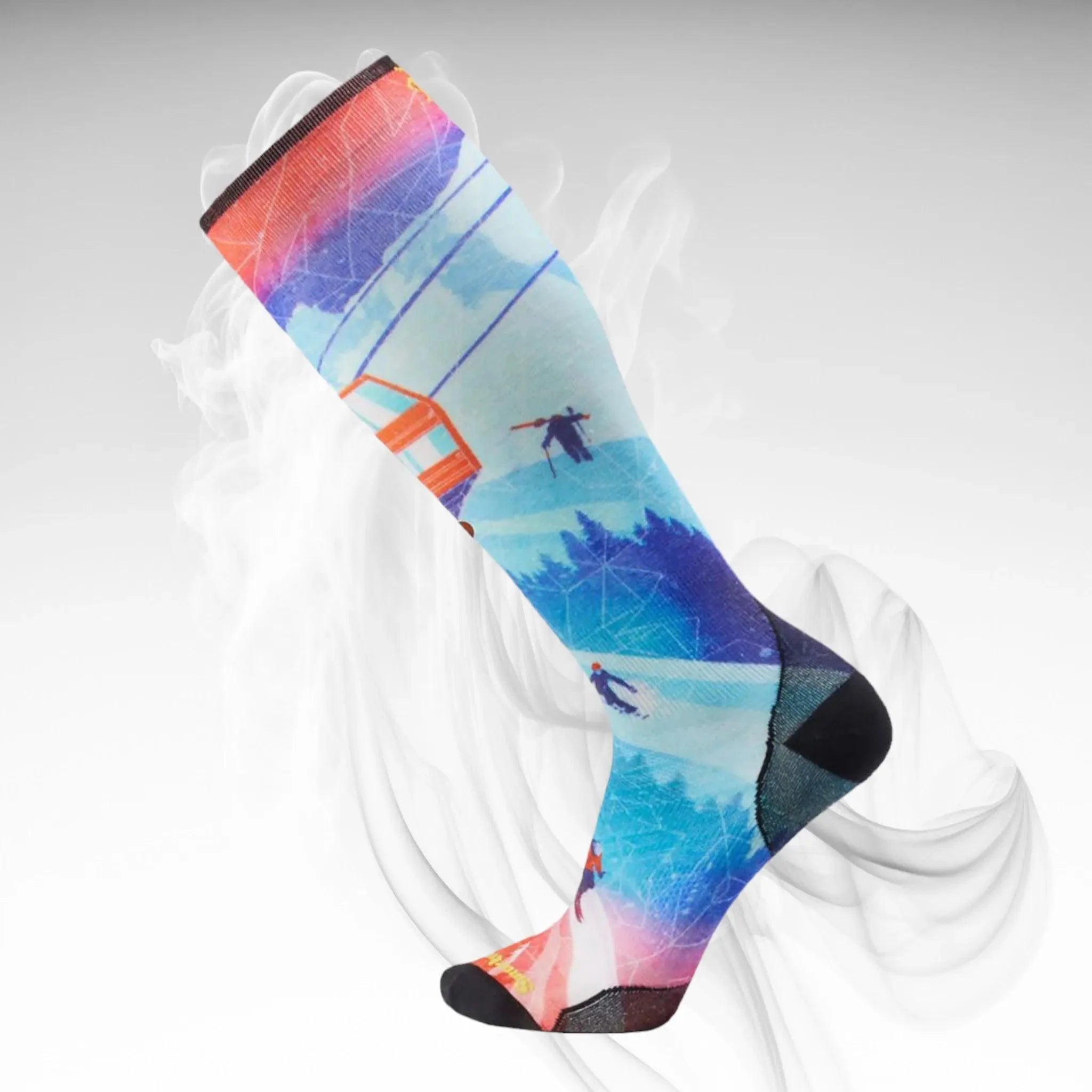 Smartwool Men's Zero Cushion Ski Day Sock - Dash Racegear