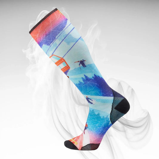 Smartwool Men's Zero Cushion Ski Day Sock - Dash Racegear
