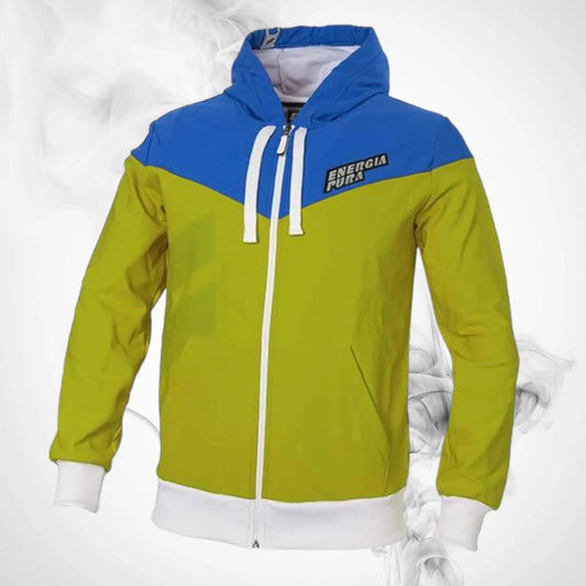Ski Softshell ENERGIAPURA Felpa Tip Junior Acid Green/Turquoise - 2021/22 - Dash Racegear