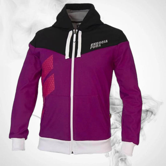 Ski Softshell ENERGIAPURA Felpa Tip Purple/Black - 2022/23 - Dash Racegear