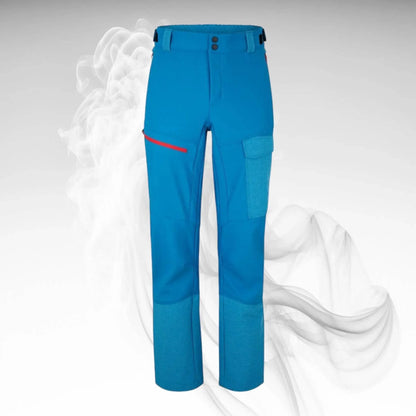 Softshell Pants ZIENER Norbert Man Steel Blue - 2020/21 - Dash Racegear