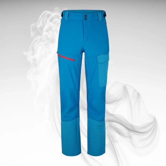 Softshell Pants ZIENER Norbert Man Steel Blue - 2020/21 - Dash Racegear