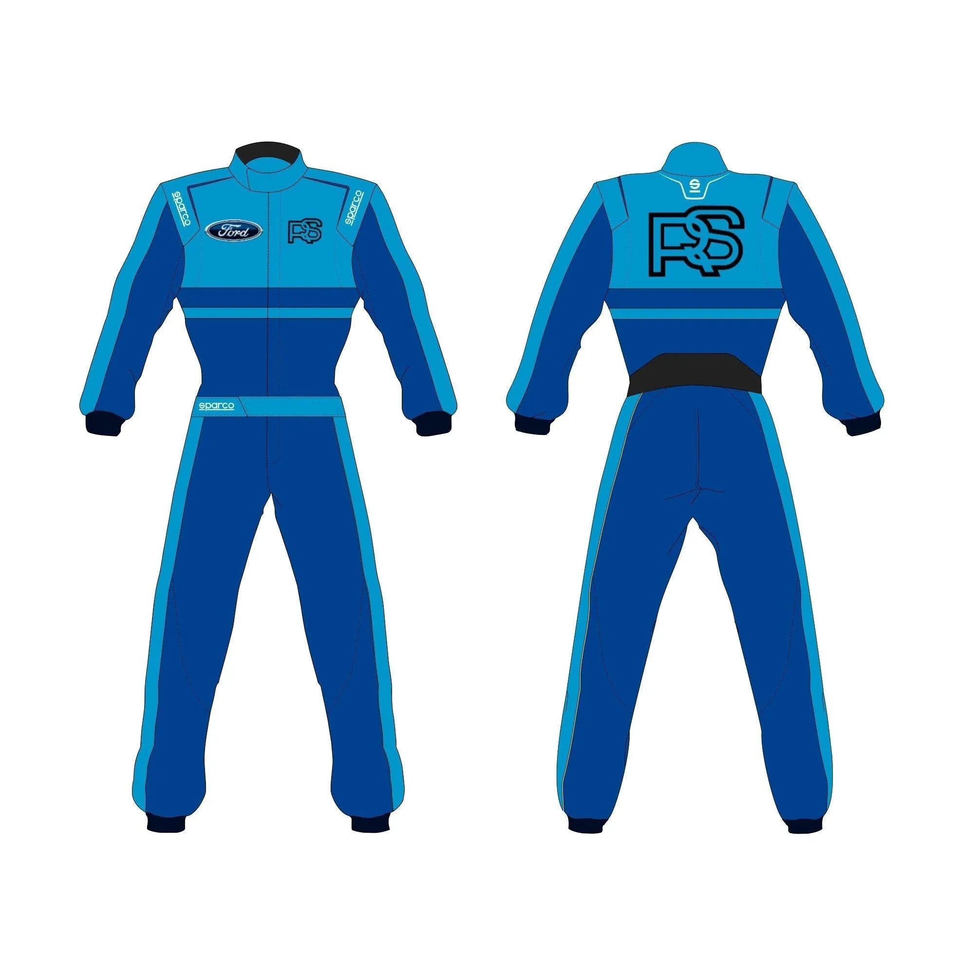 Sparco "Custom Easy" Competition Custom Design Race Suit - Dash Racewear