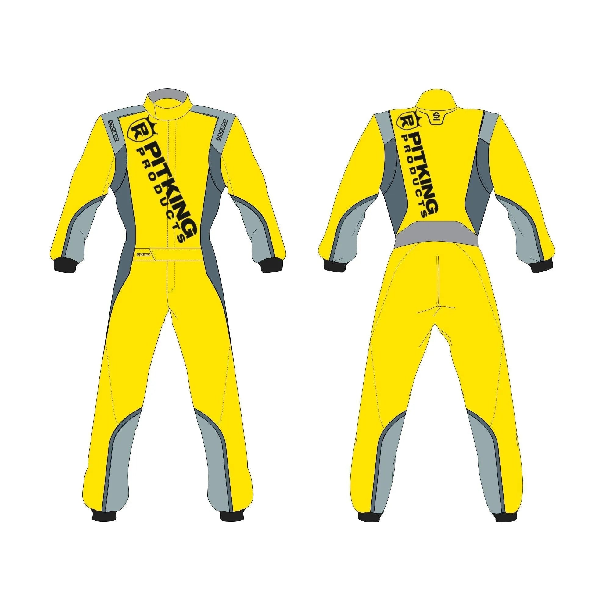 Sparco "Custom Easy" Competition Custom Design Race Suit - Dash Racewear