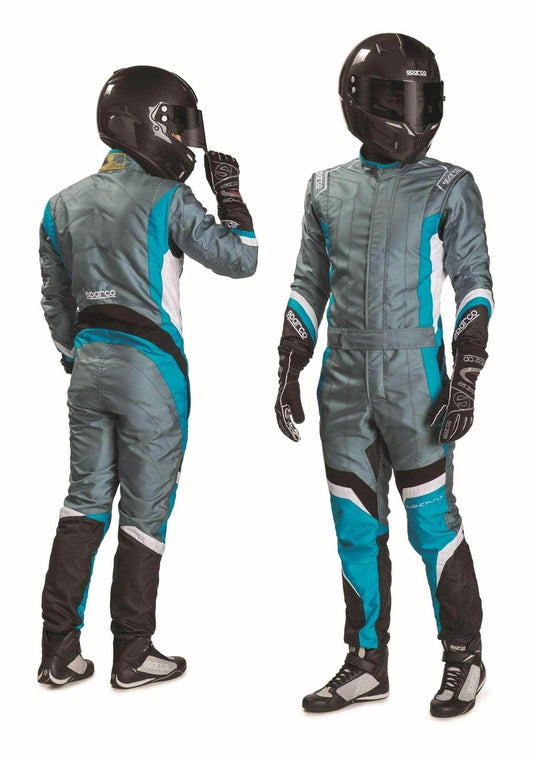 Sparco X-Light KS-7 Kart-Suit Black/Grey - DASH CIK-Homologation - Dash Racegear