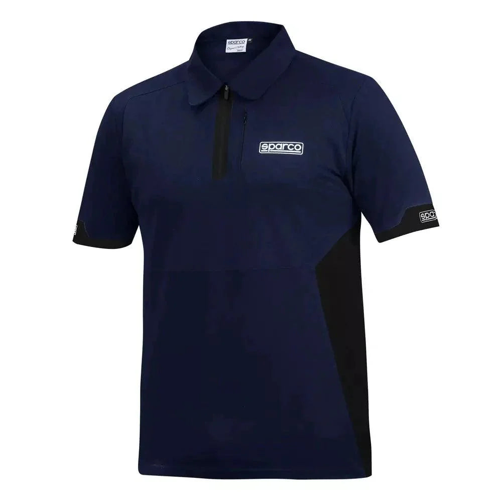 Sparco Polo Zip New desinged T-shirt - Dash Racegear