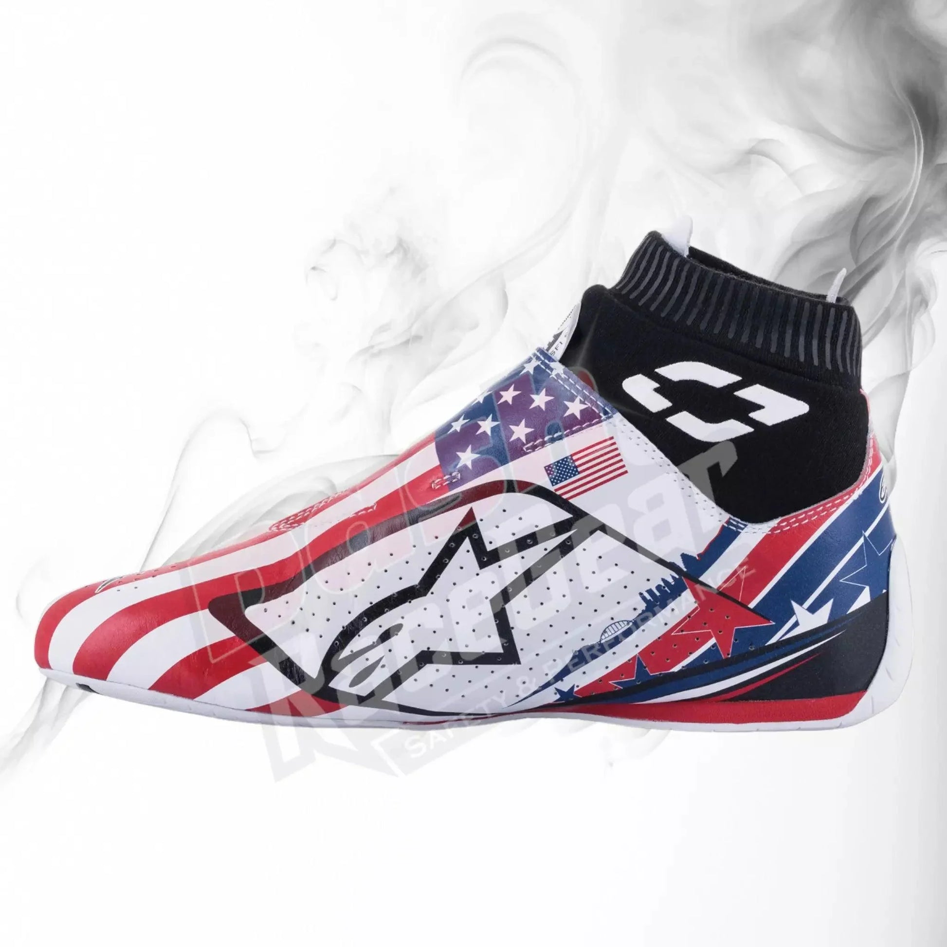 Special boots for Kevin Magnussen Haas F1 Team | United States GP - Dash Racegear