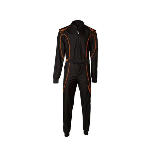 Speed LVL2 suit RS-1 Barcelona black / Fluo orange - Dash Racegear