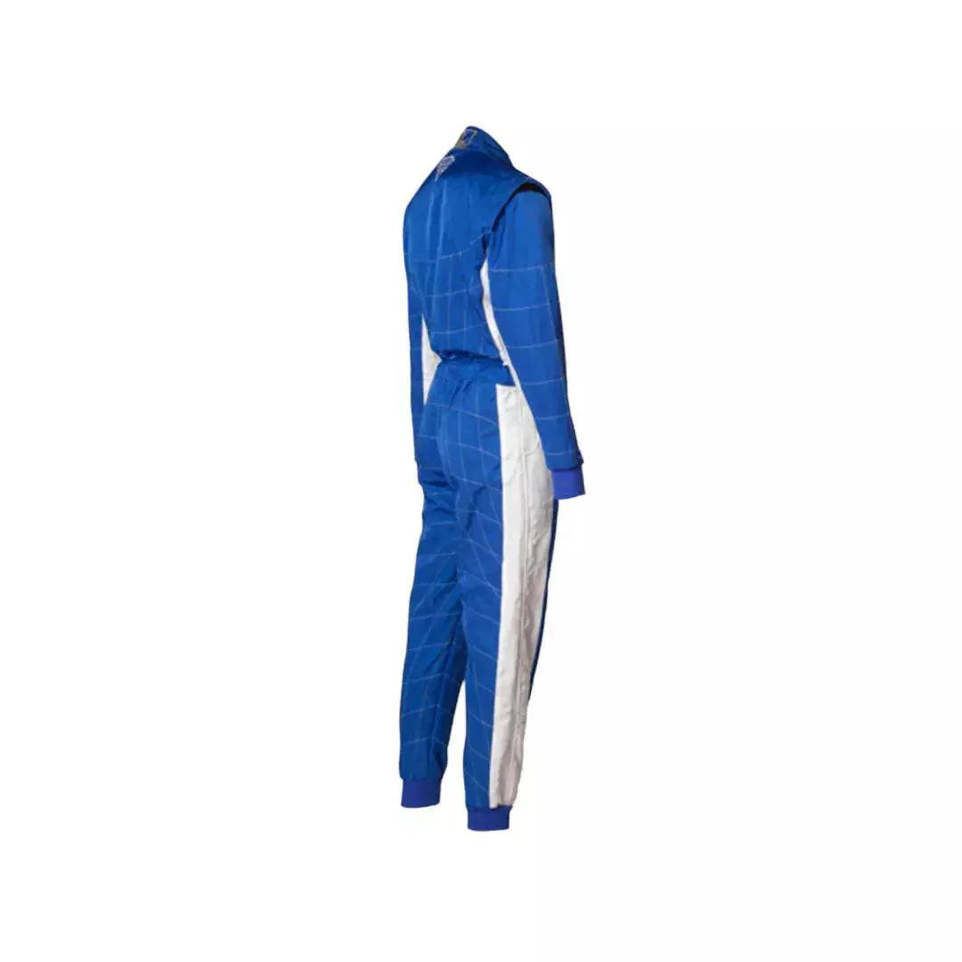Speed LVL2 suit RS-2 Barcelona Blue / white - Dash Racegear