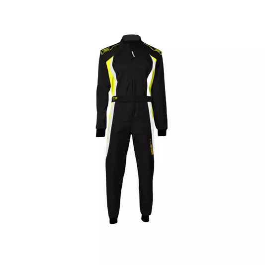 Speed LVL2 suit RS-3 Barcelona black / white / fluo yellow - Dash Racegear