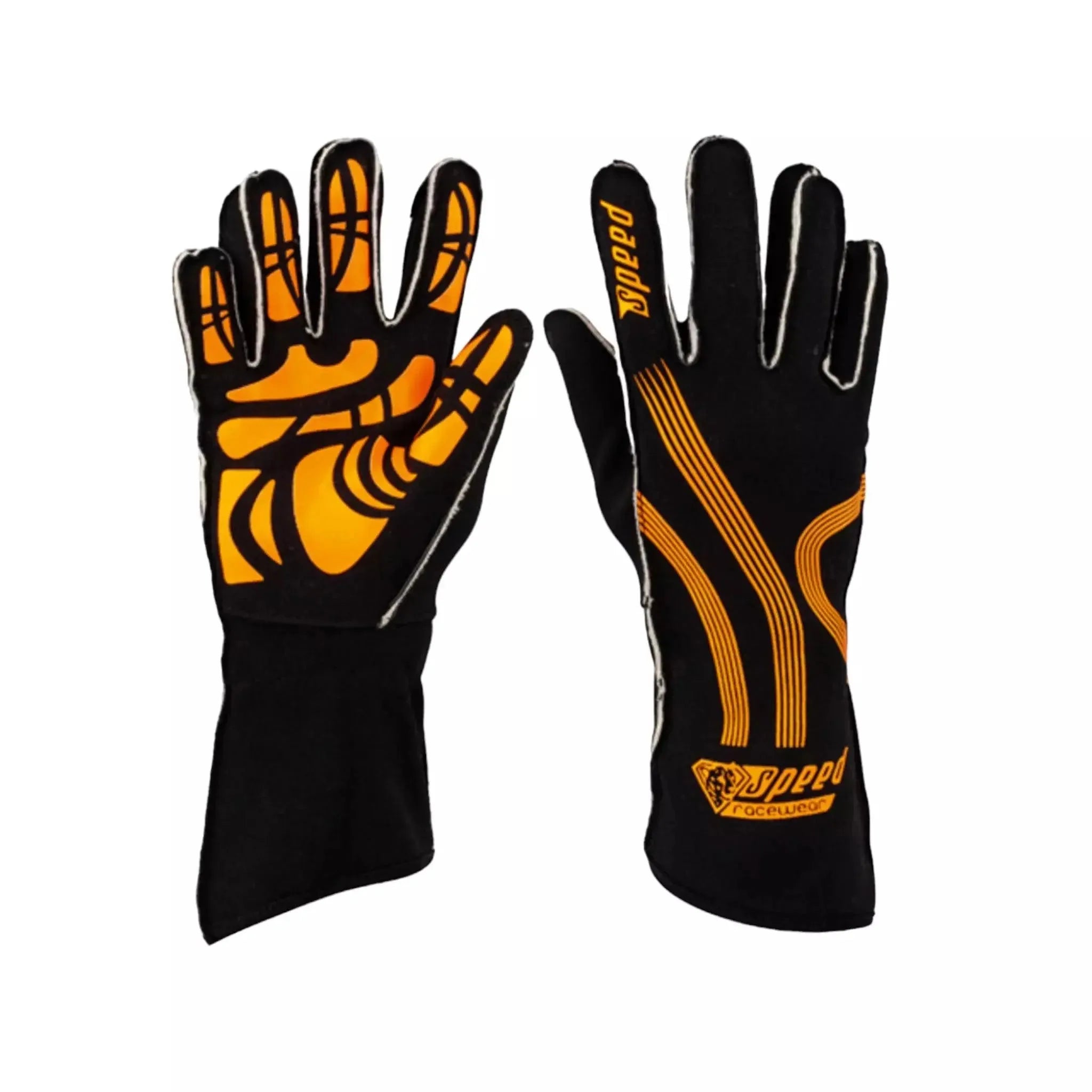 Speed handschoenen Adelaide G-1 black/fluo orange - Dash Racewear