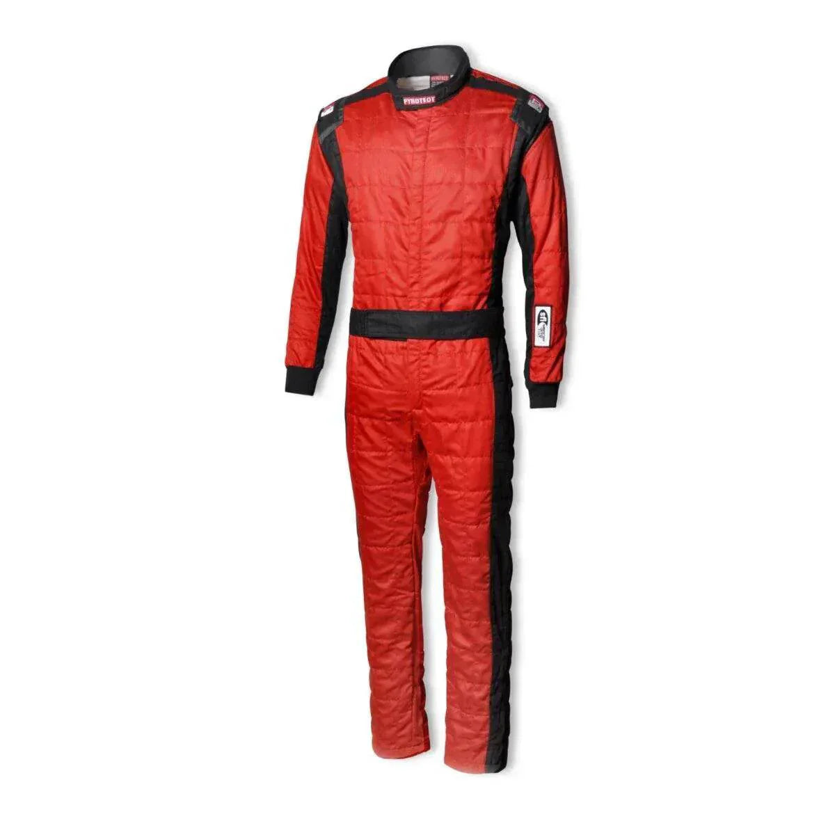 Sportsman Deluxe One Piece 1 Layer SFI 3.2A1 Suit Red Black