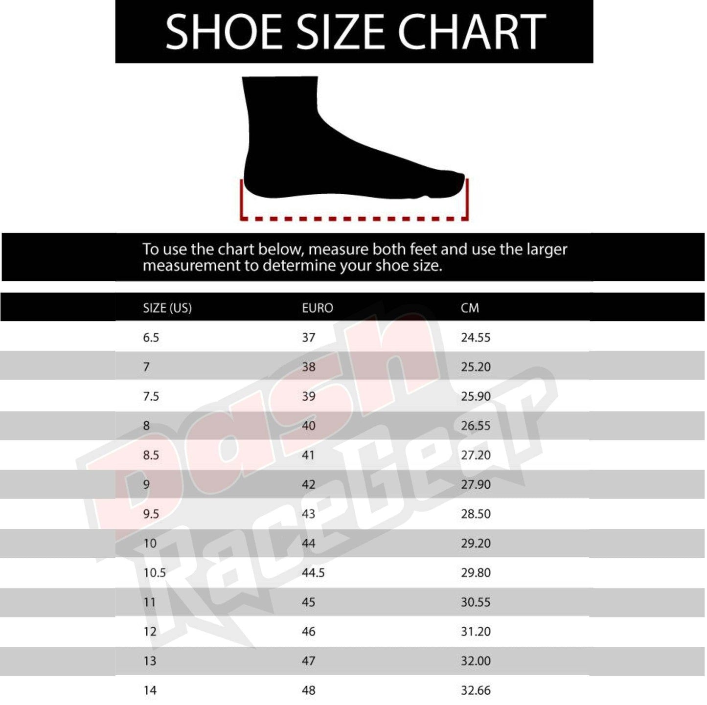 Standard Go karting Shoes D-1 - Dash Racegear