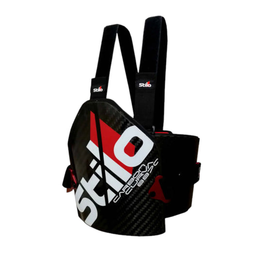 Stilo Carbon Curva FIA Approved Kart Rib Protector - Dash Racegear