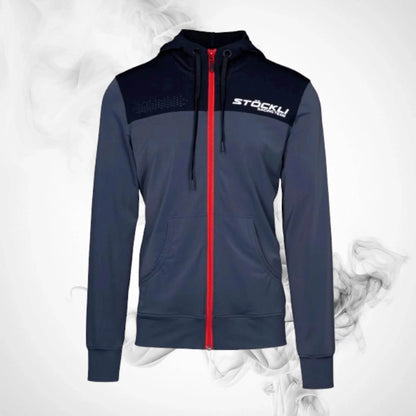 Ski Stoeckli Hoody Jacket Fullzip WRT Antra Black - 2023/24 - Dash Racegear