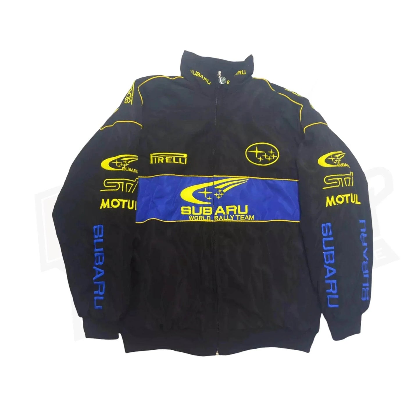 Subaru F1 Racing Y2K Embroidered Bomber Jacket - Dash Racegear