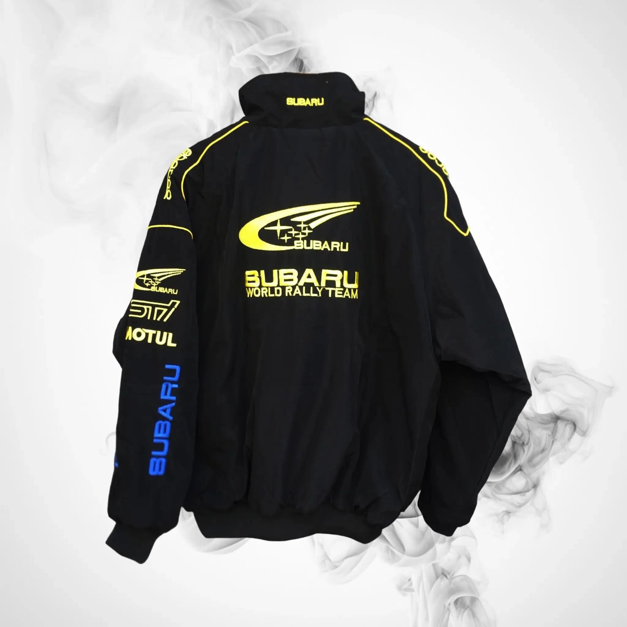 Subaru Racing Vintage Zip Up Unisex Jacket - Dash Racegear