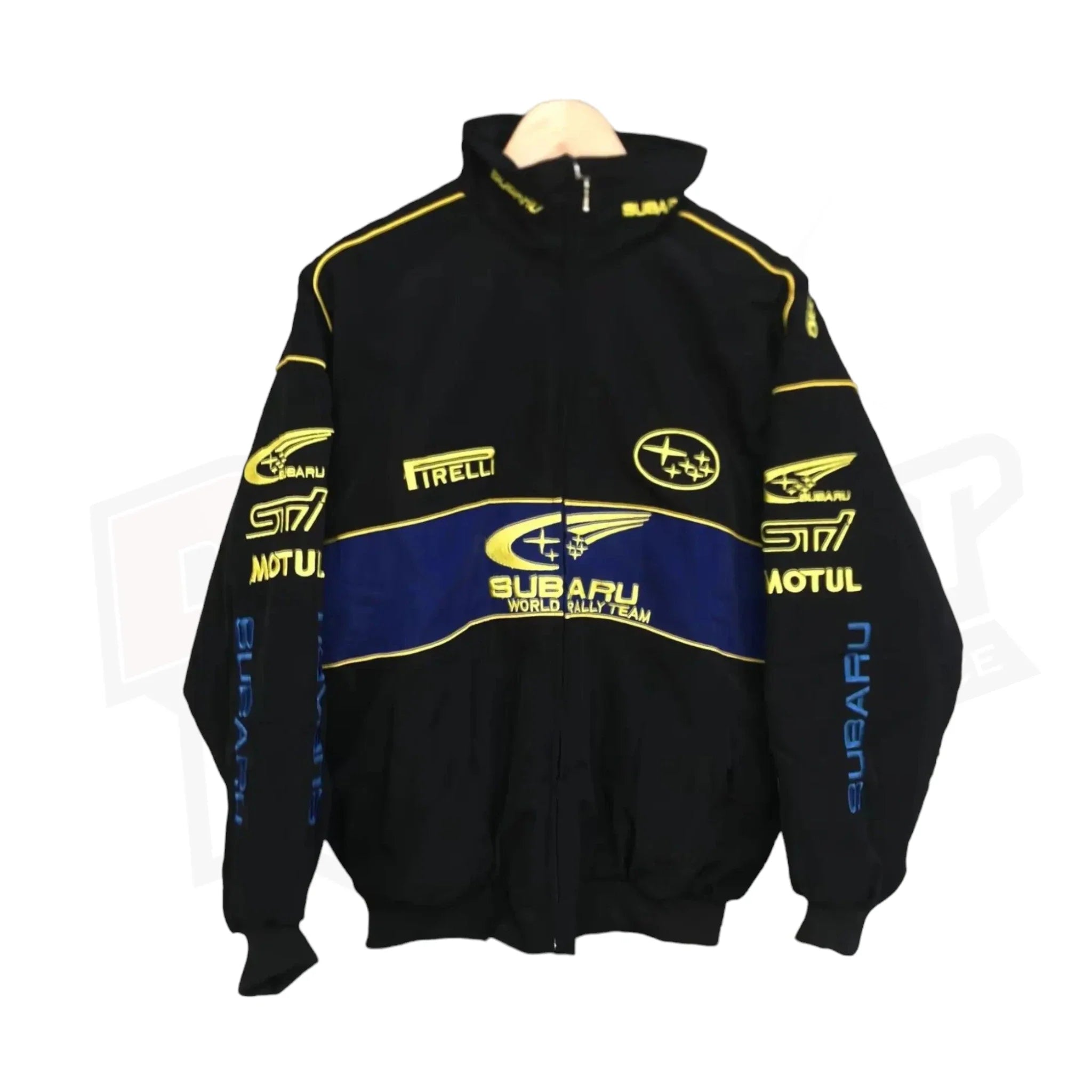Subaru Racing Vintage Zip Up Unisex Jacket - Dash Racegear