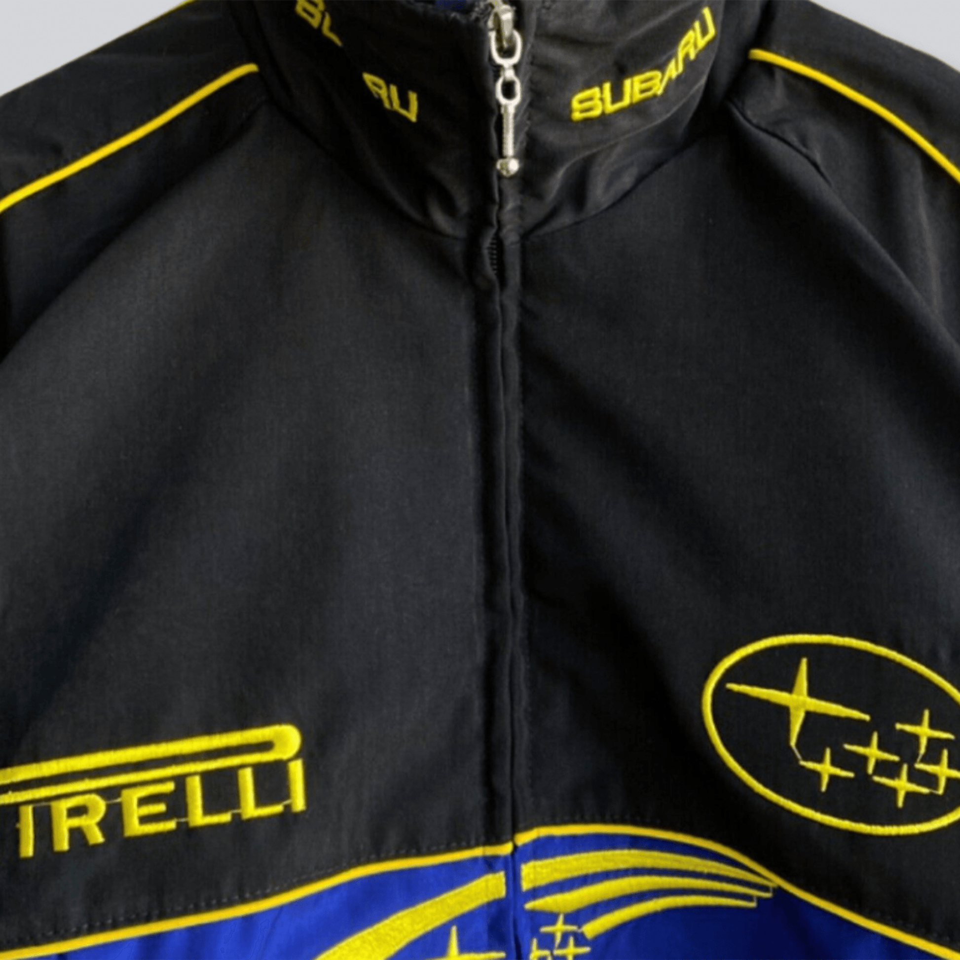 Subaru Rally Vintage Black Jacket - Dash Racegear