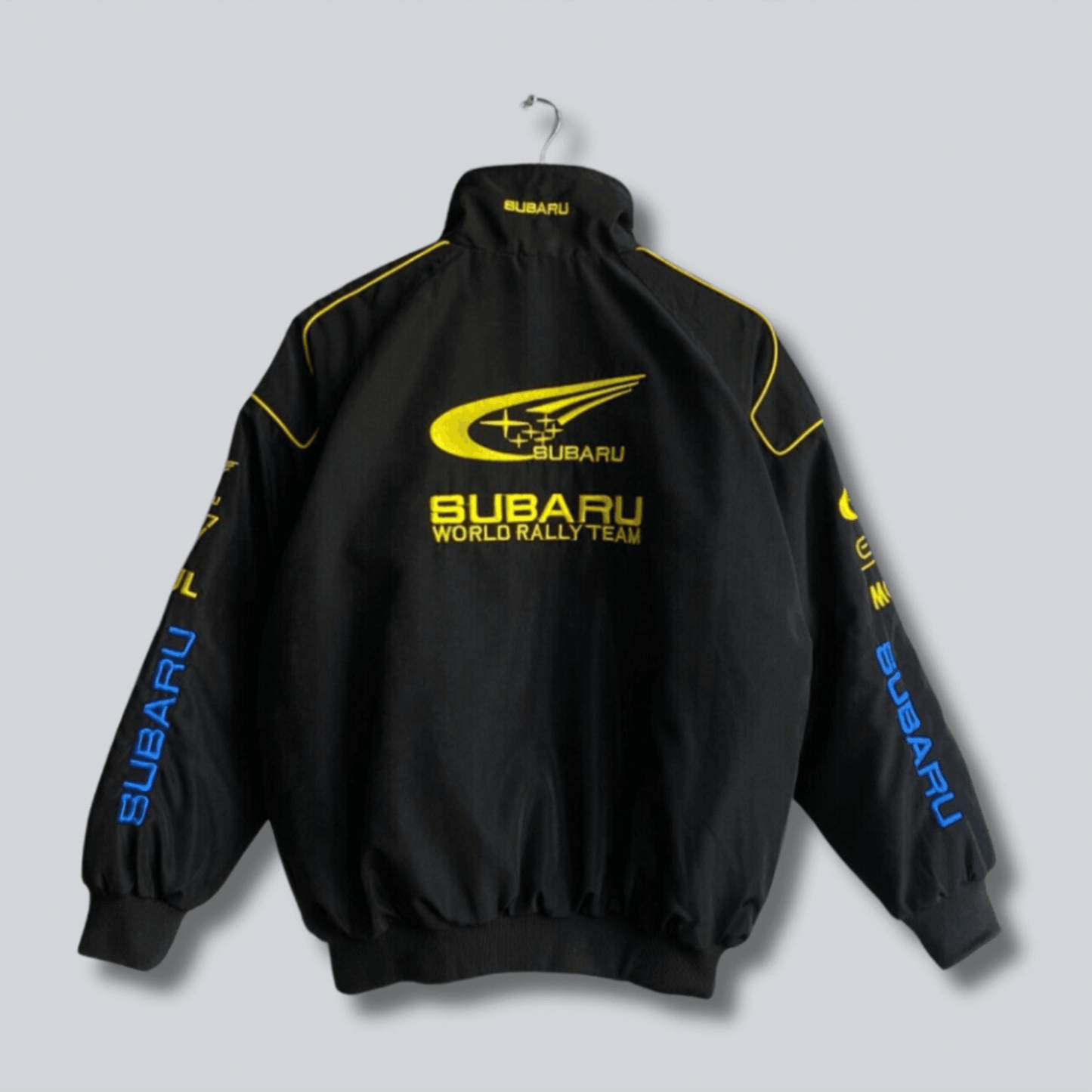 Subaru Rally Vintage Black Jacket - Dash Racegear