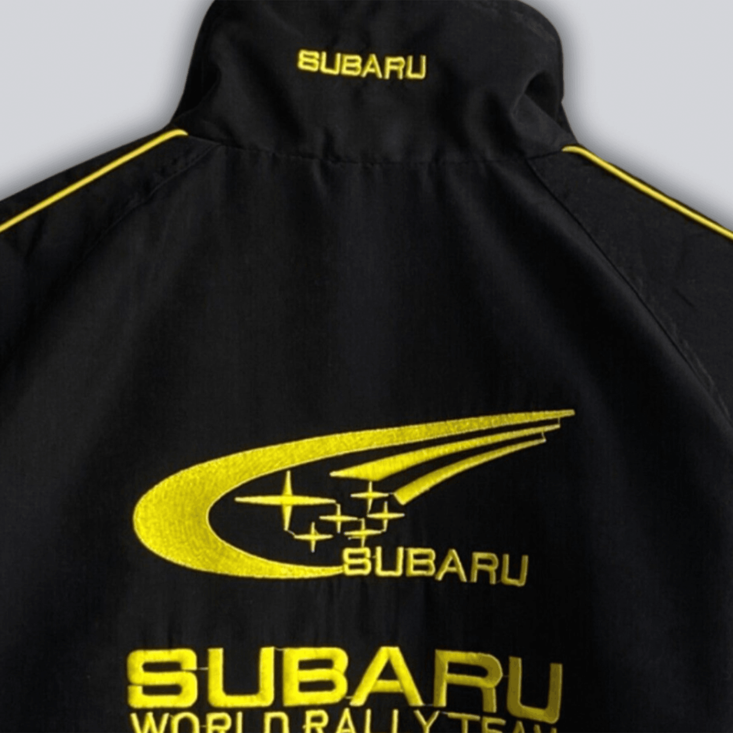 Subaru Rally Vintage Black Jacket - Dash Racegear
