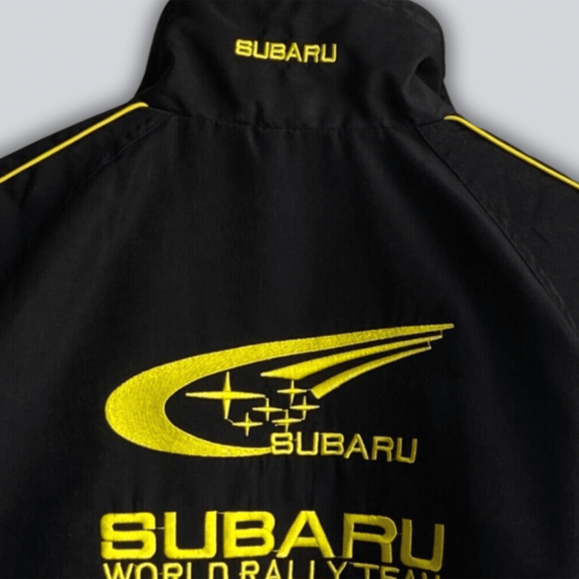 Subaru Rally Vintage Black Jacket - Dash Racegear