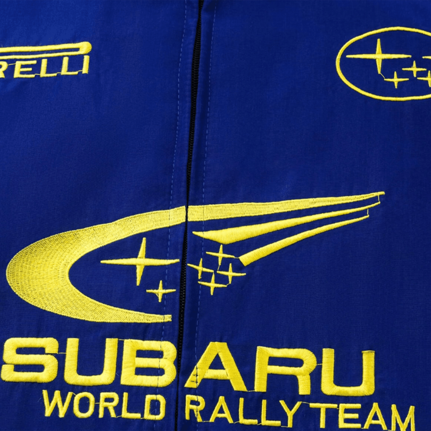 Subaru Rally Vintage Blue Jacket - Dash Racegear