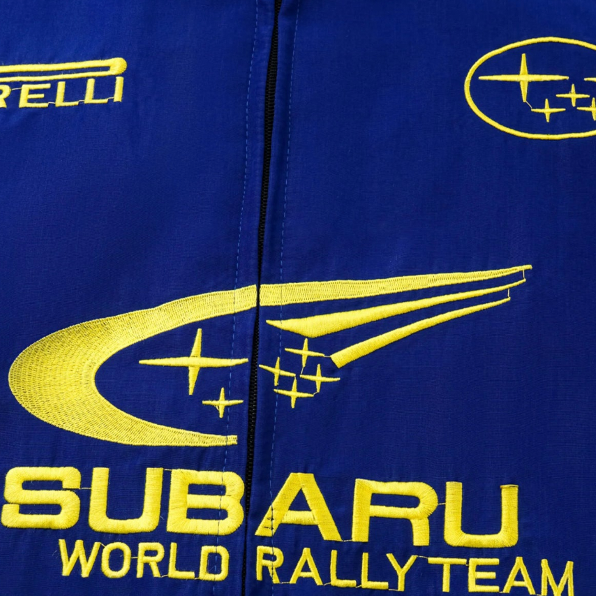 Subaru Rally Vintage Blue Jacket