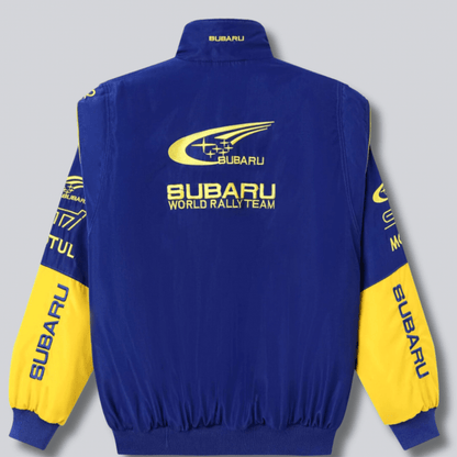 Subaru Rally Vintage Blue Jacket - Dash Racegear