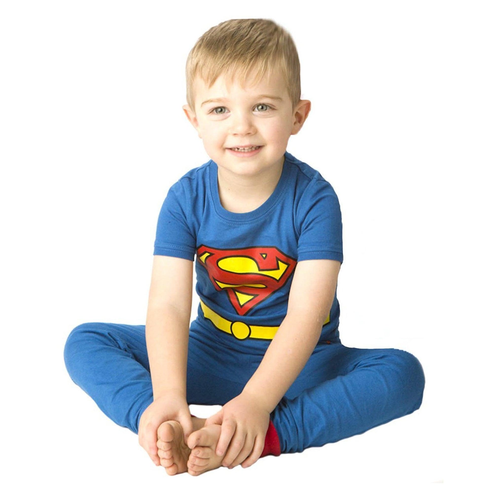 Superman Blue Pajama Set - Dash Racegear