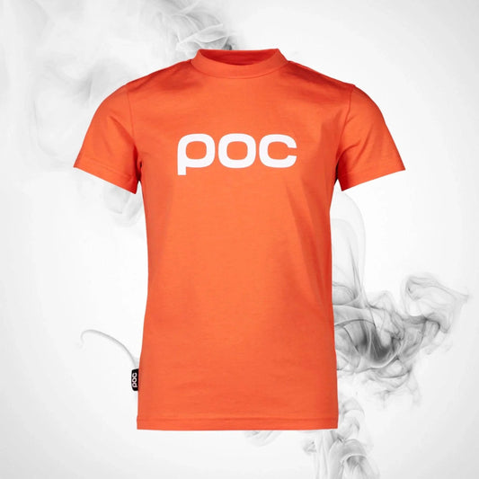 Ski T-shirt Poc Tee Jr Zink Orange - 2023/24 - Dash Racegear