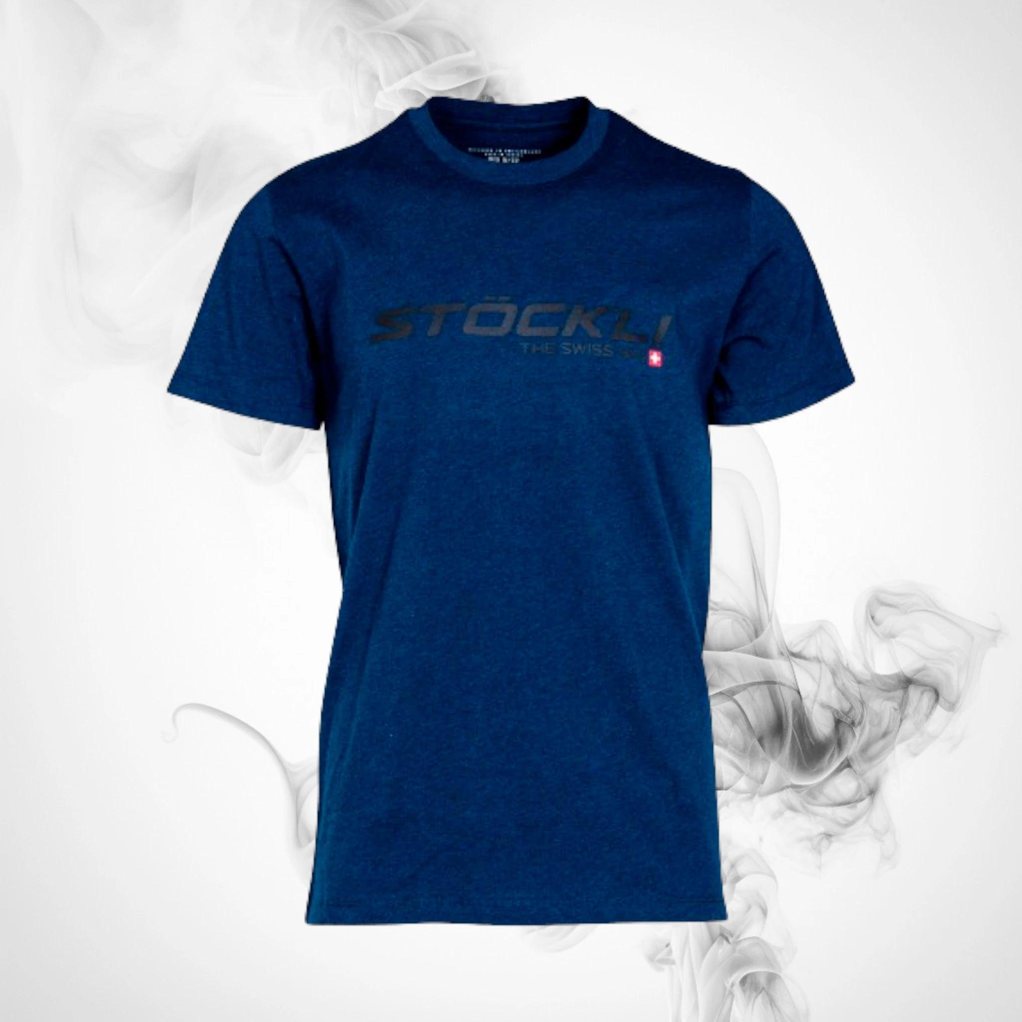 Ski T-shirt Stoeckli T-Shirt Melange Navy - 2023/24 - Dash Racegear Dash Racegear, T-shirt T-Shirts