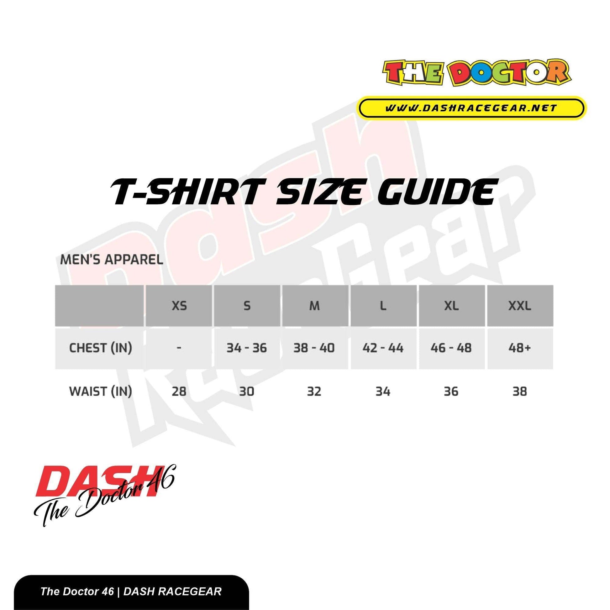 The Doctor Valentino Rossi Racing VR 46 T-SHIRT - Dash Racegear