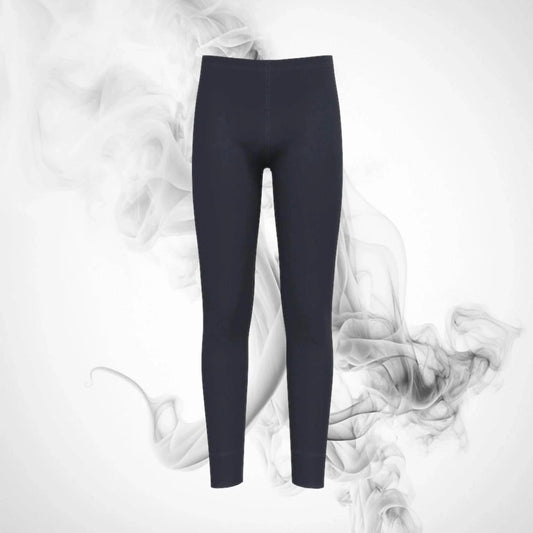 Ski Thermal Underwear Odlo Active Warm Eco Kids BL Bottom Long Black - 2023/24 - Dash Racegear