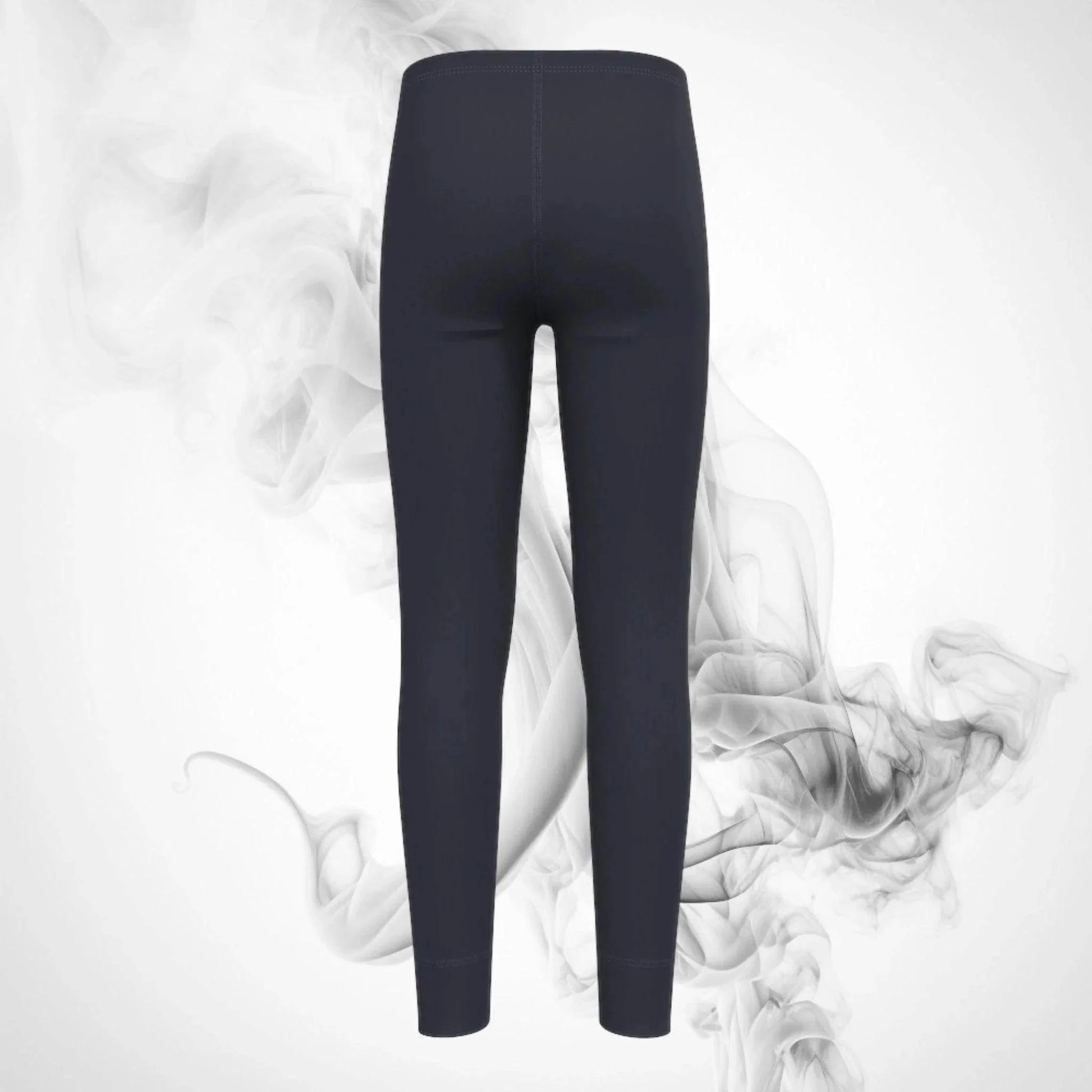 Ski Thermal Underwear Odlo Active Warm Eco Kids BL Bottom Long Black - 2023/24 - Dash Racegear