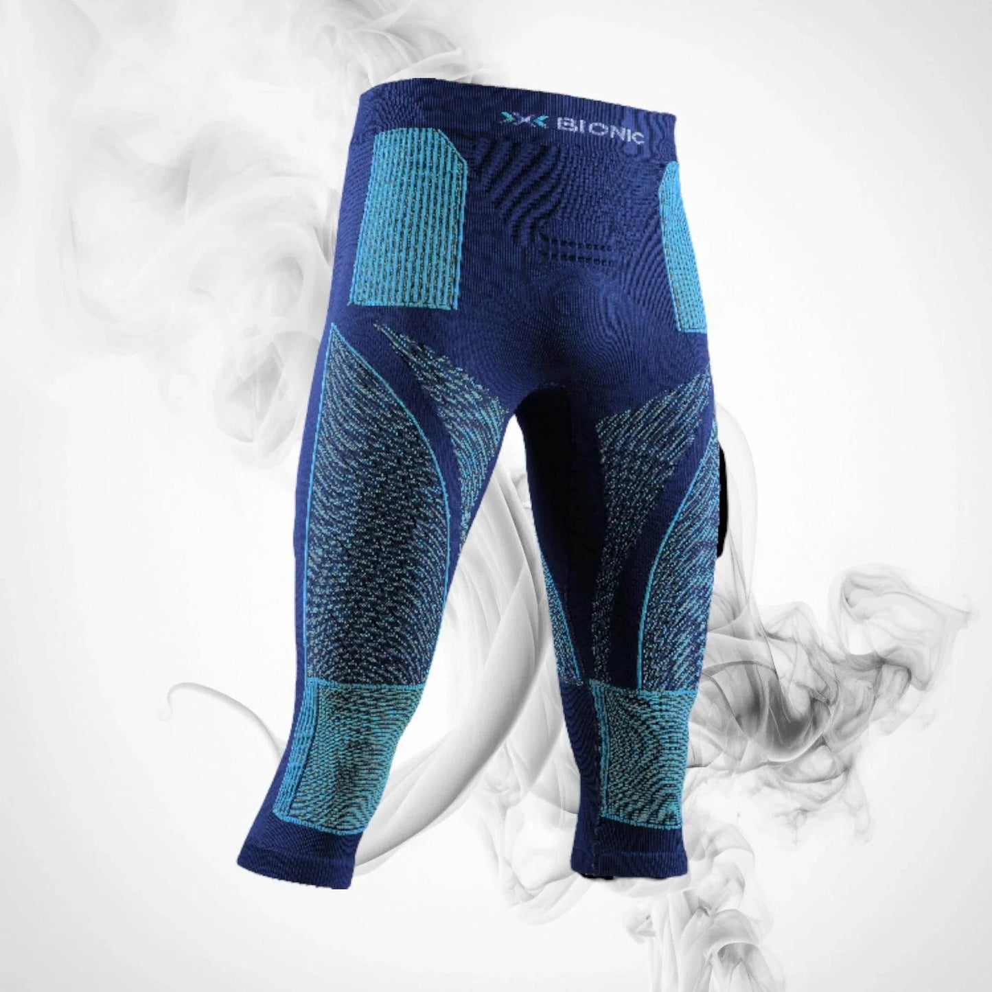 Ski Thermal underwear X-bionic Energy Accumulator 4.0 Pants 3/4 Men Navy/Blue - 2023/24 - Dash Racegear