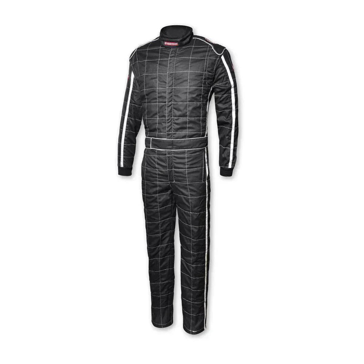 Ultra-1 One Piece 2 Layer SFI 3.2A/5 Suit Black White