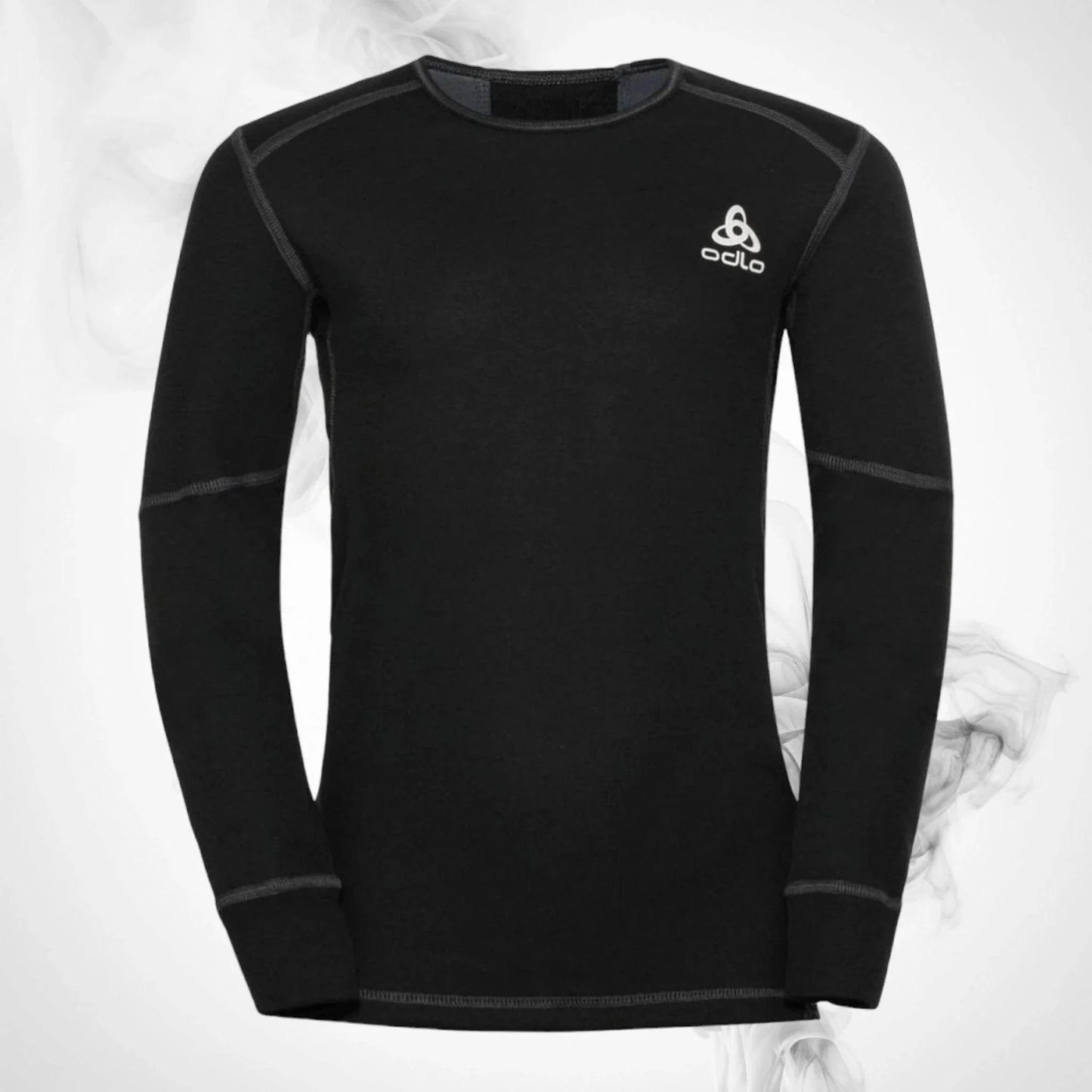 Ski Underwear shirt Odlo Active X-Warm Kids Eco BL Top Crew Neck LS Black - 2023/24 - Dash Racegear