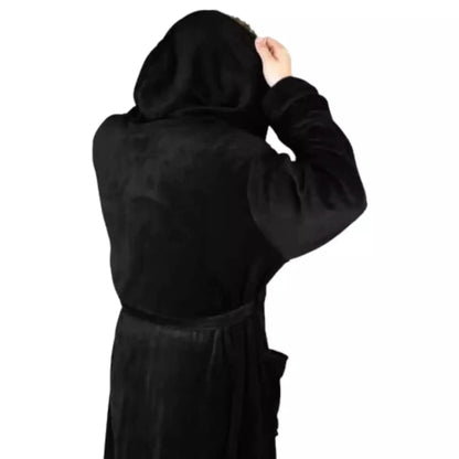 Unisex Fleece Hooded Bathrobes - Dash Racegear