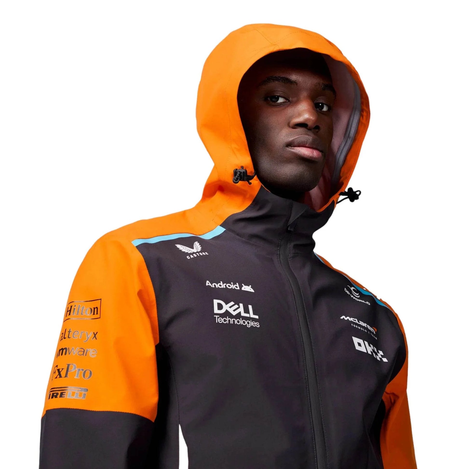Unisex Official Teamwear Lightweight Rain Jacket Formula 1 - Dash Racegear