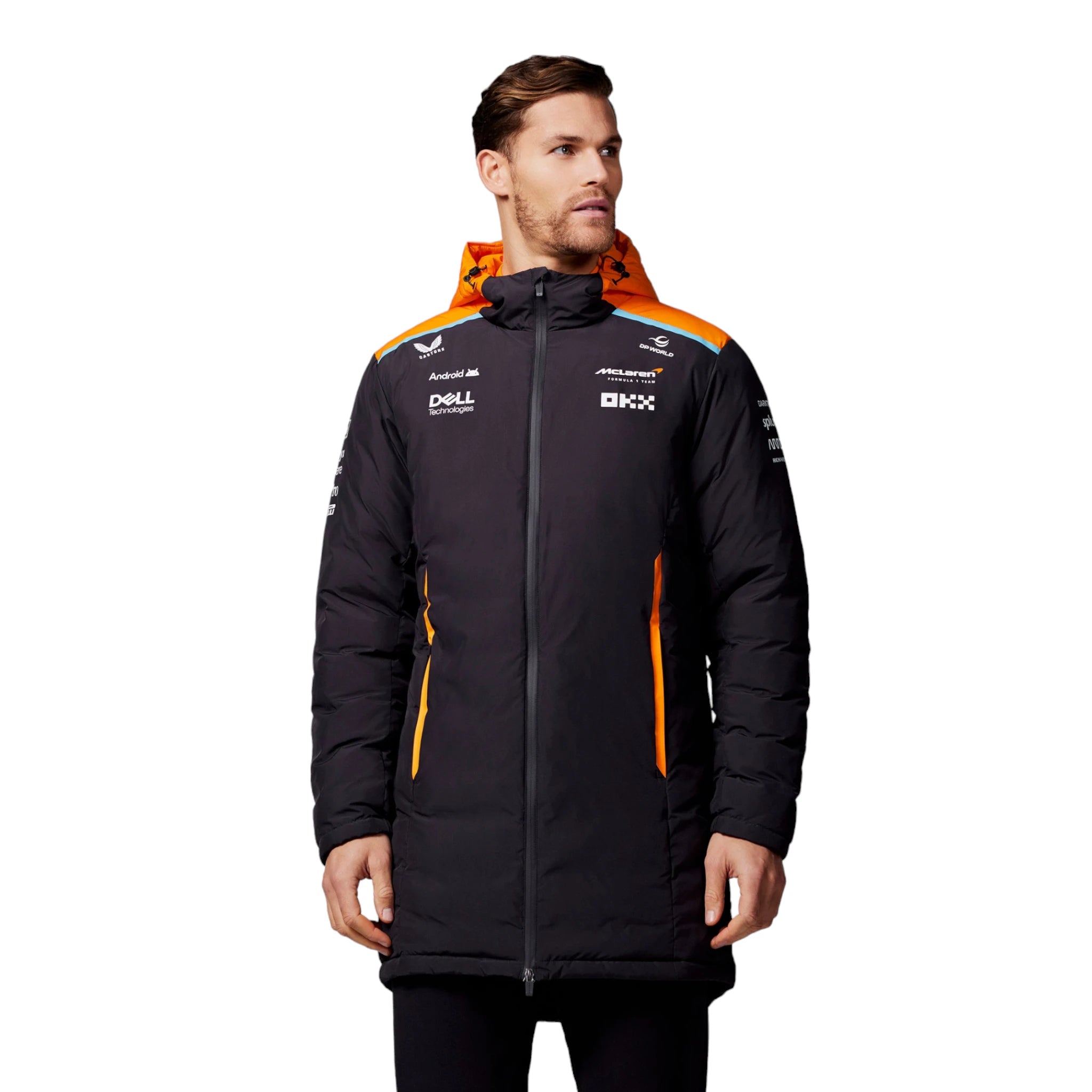 Unisex Official Teamwear Longline Padded Jacket Formula 1