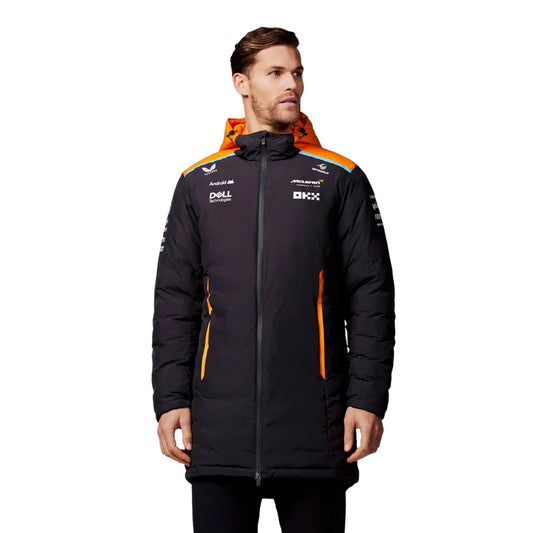 Unisex Official Teamwear Longline Padded Jacket Formula 1 - Dash Racegear