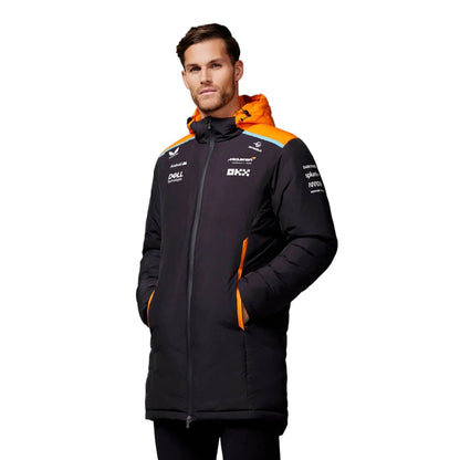 Unisex Official Teamwear Longline Padded Jacket Formula 1 - Dash Racegear