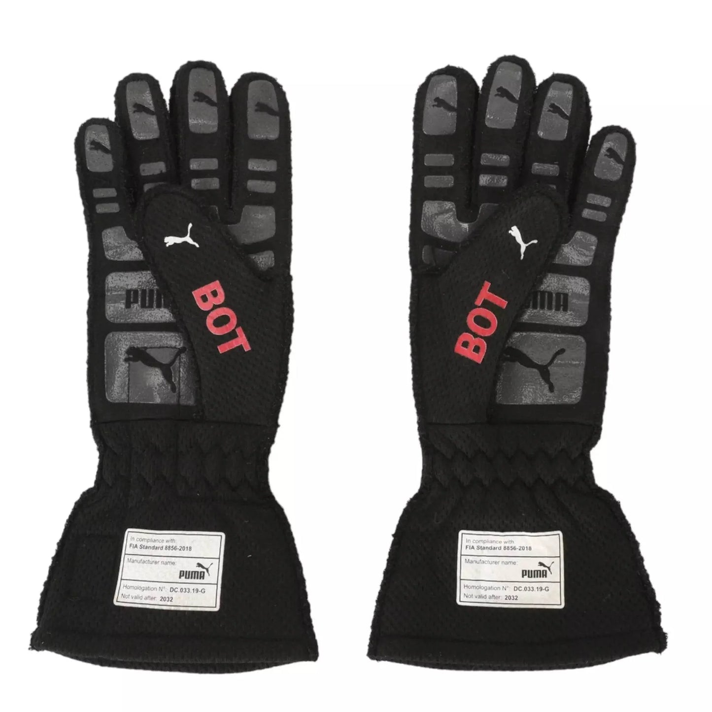 2022 VALTTERI BOTTAS F1 RACE GLOVES - BRITISH GP - Dash Racegear