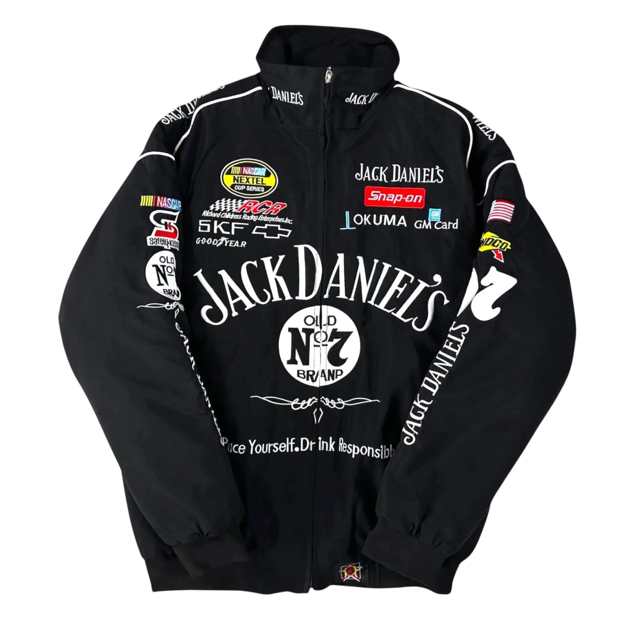 VINTAGE NASCAR JACK DANIELS RACING JACKET BLACK™