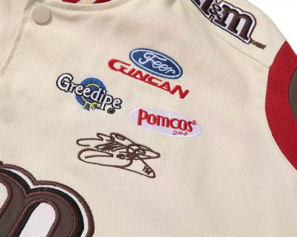 Vintage M&M Racing Embroidered Jacket - Dash Racegear