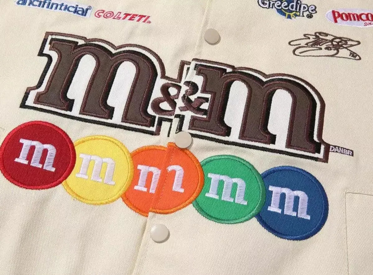 Vintage M&M Racing Embroidered Jacket - Dash Racewear